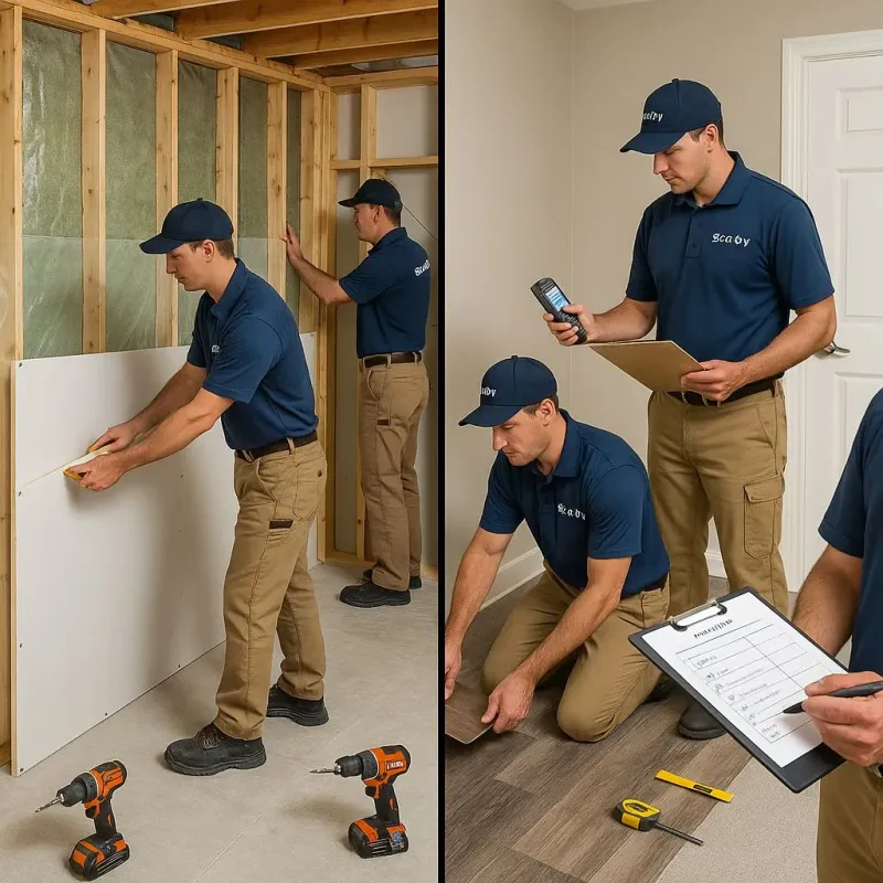 Repairs and Reconstruction process in Belpre, OH